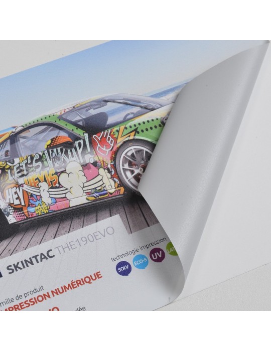 THE190EVO - Film coulé premium Blanc Brillant